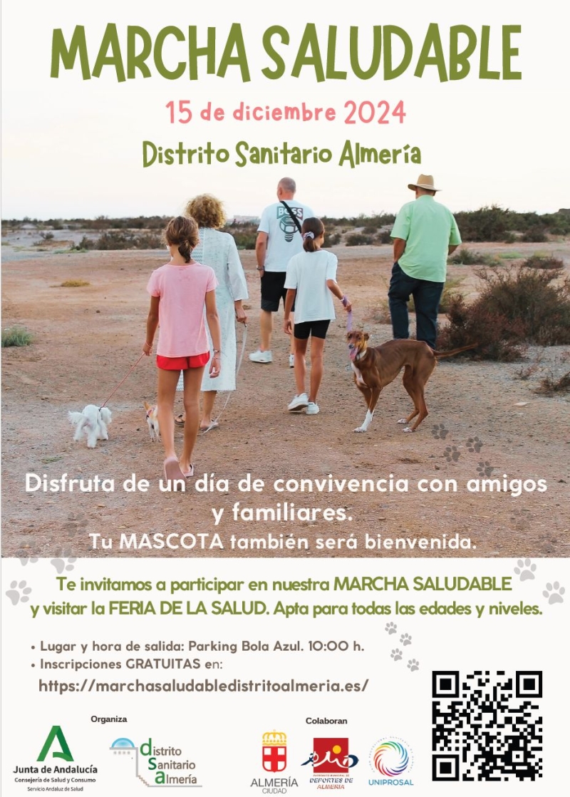 MARCHA SALUDABLE DISTRITO SANITARIO ALMERIA - Inscríbete