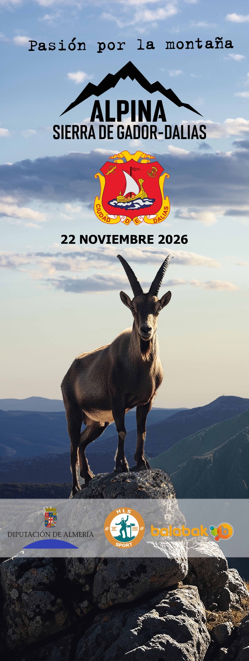 XII ALPINA SIERRA DE GADOR DALÍAS 2026 - Inscríbete