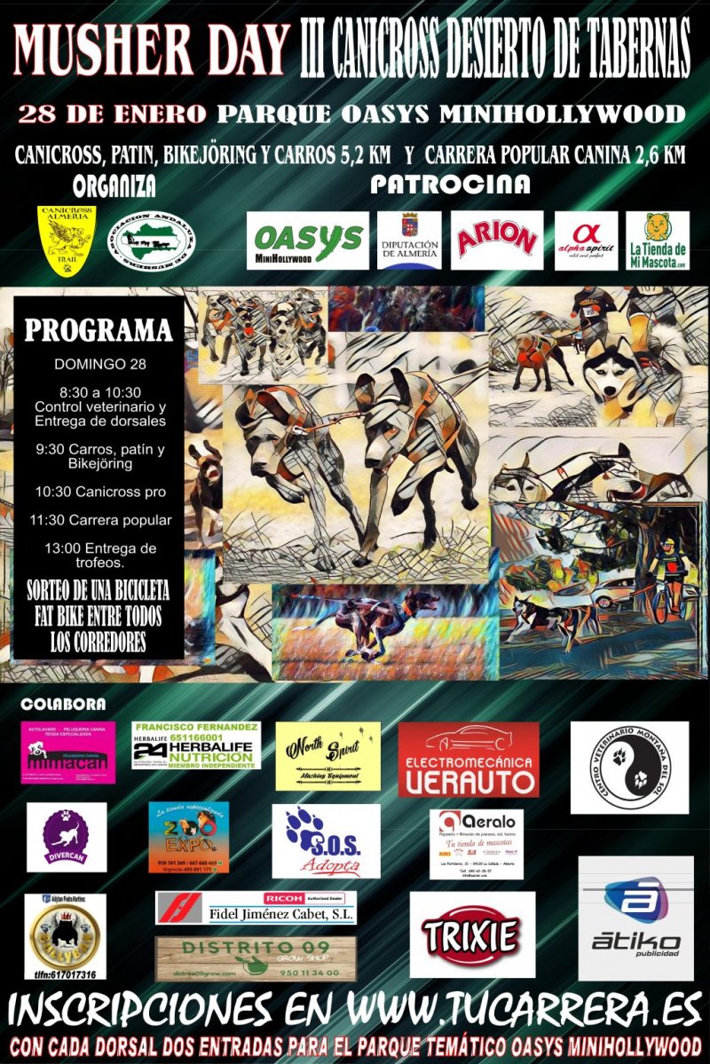 III CANICROSS DESIERTO DE TABERNAS - Register