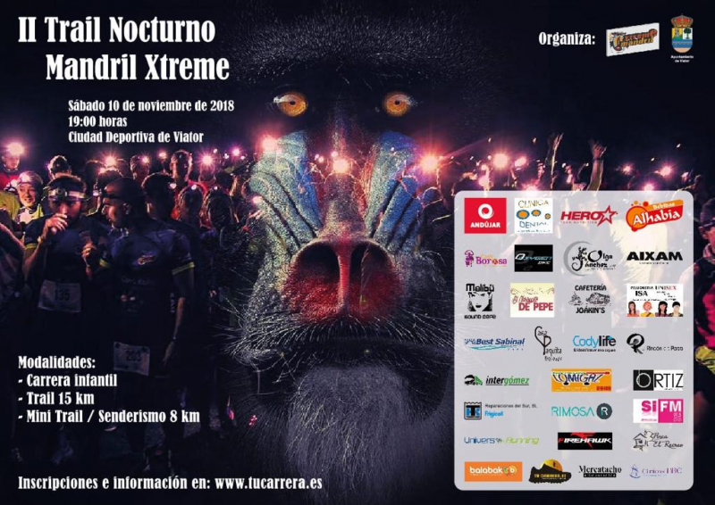II TRAIL NOCTURNO  MANDRIL XTREME - Iscriviti
