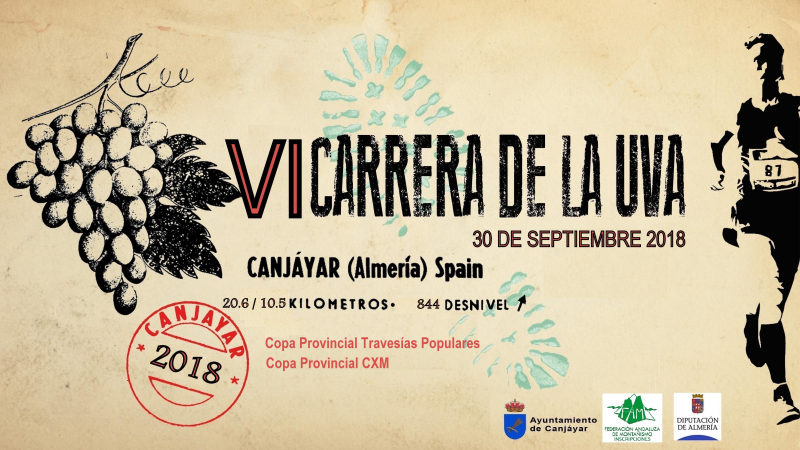 VI  CARRERA DE LA UVA - Inscríbete