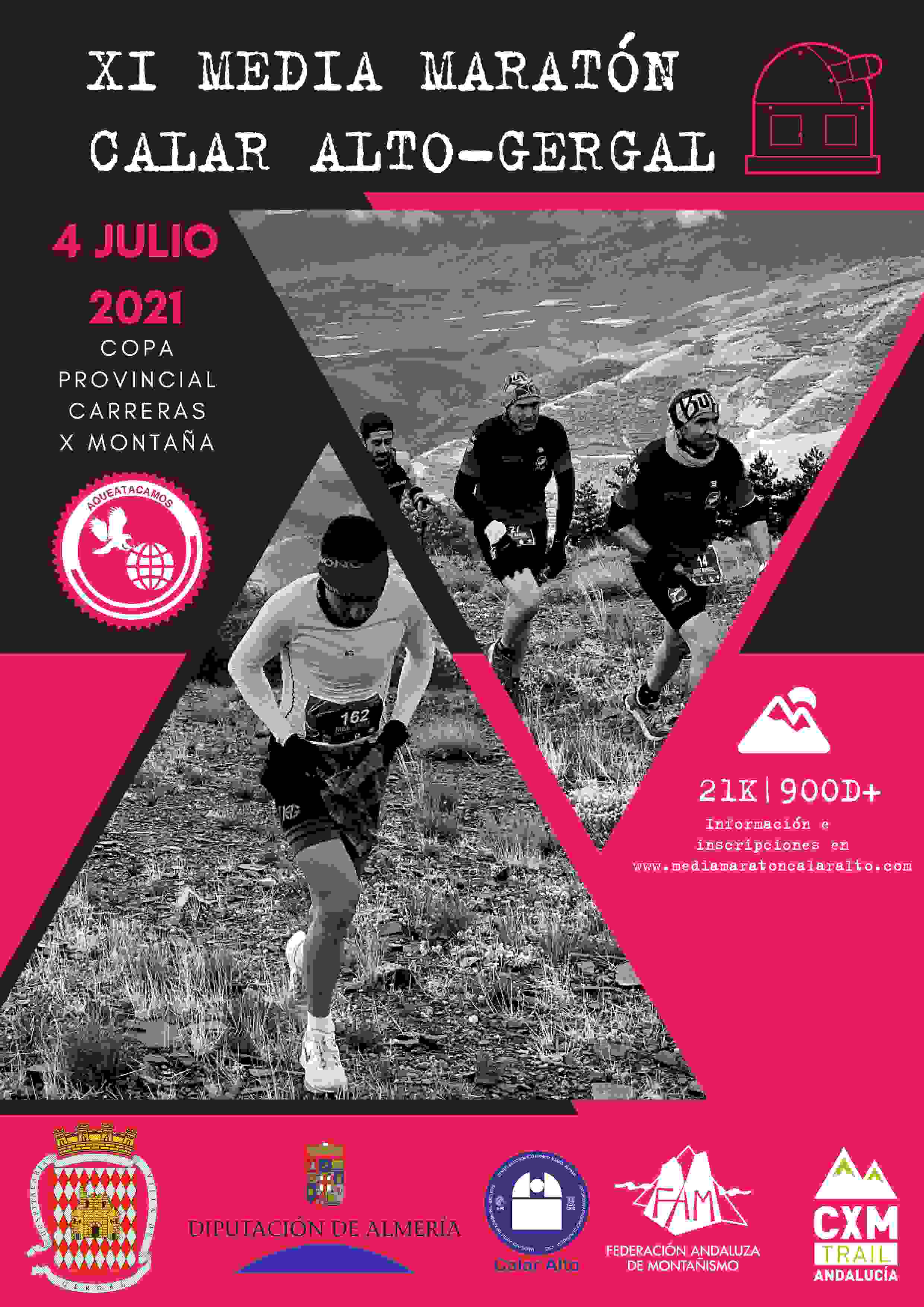 XI MEDIA MARATON CALAR ALTO-GERGAL - Inscríbete