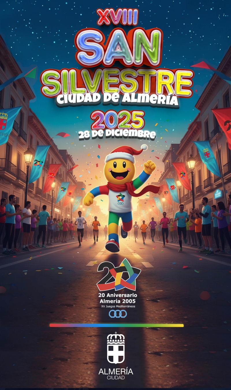SAN SILVESTRE CIUDAD DE ALMERIA 2025 - Inscríbete