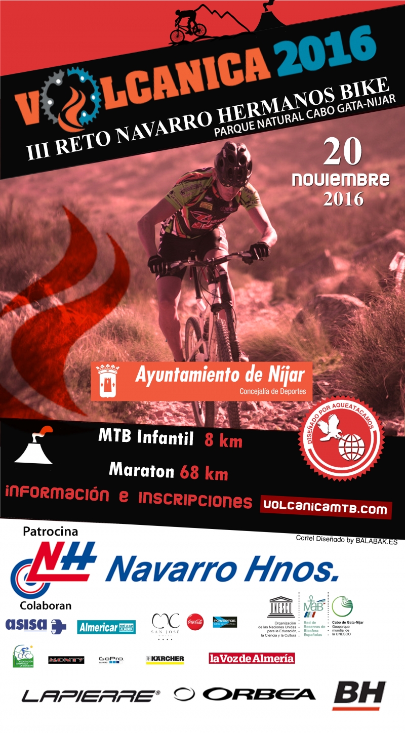 VOLCANICA MTB 2016 - Inscríbete