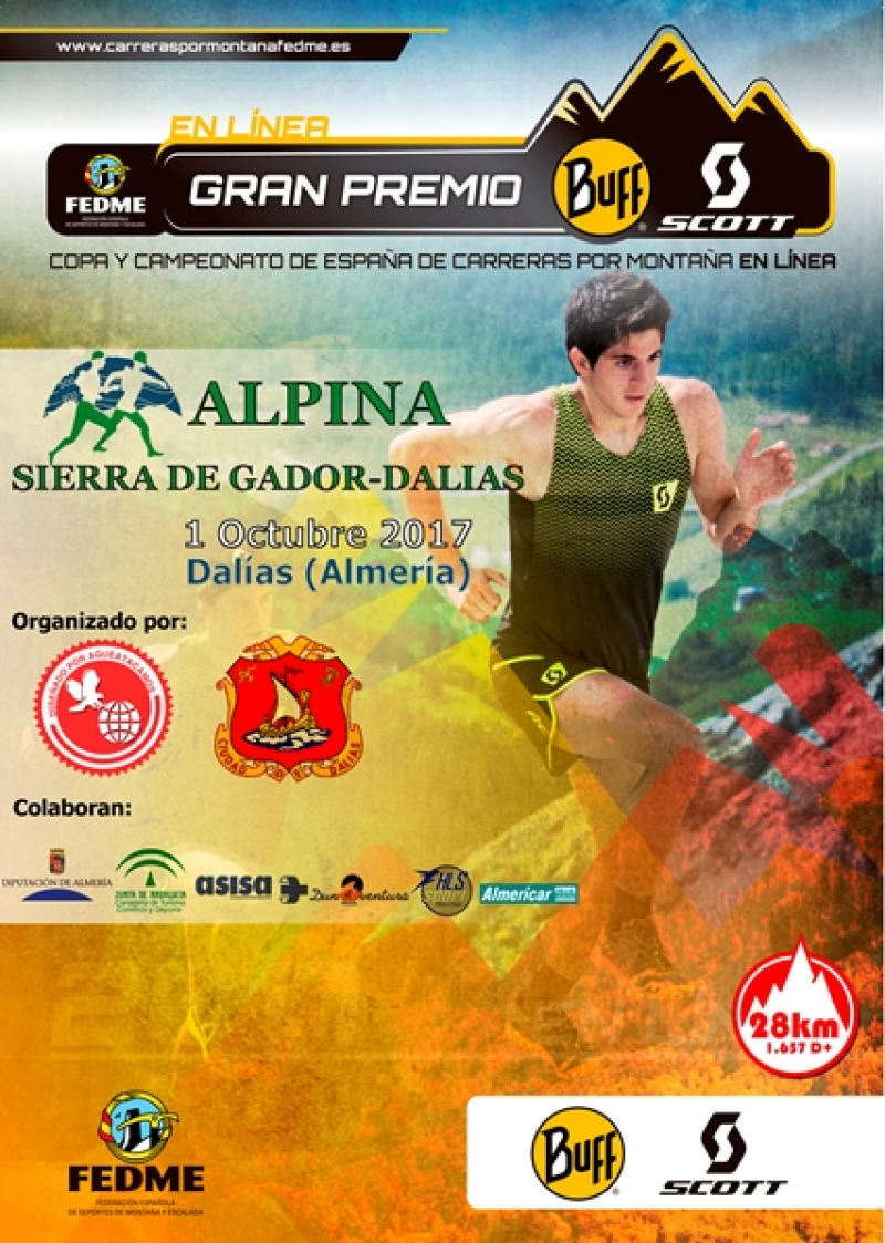 IV CARRERA POR MONTAÑA ALPINA SIERRA DE GADOR - Inscríbete