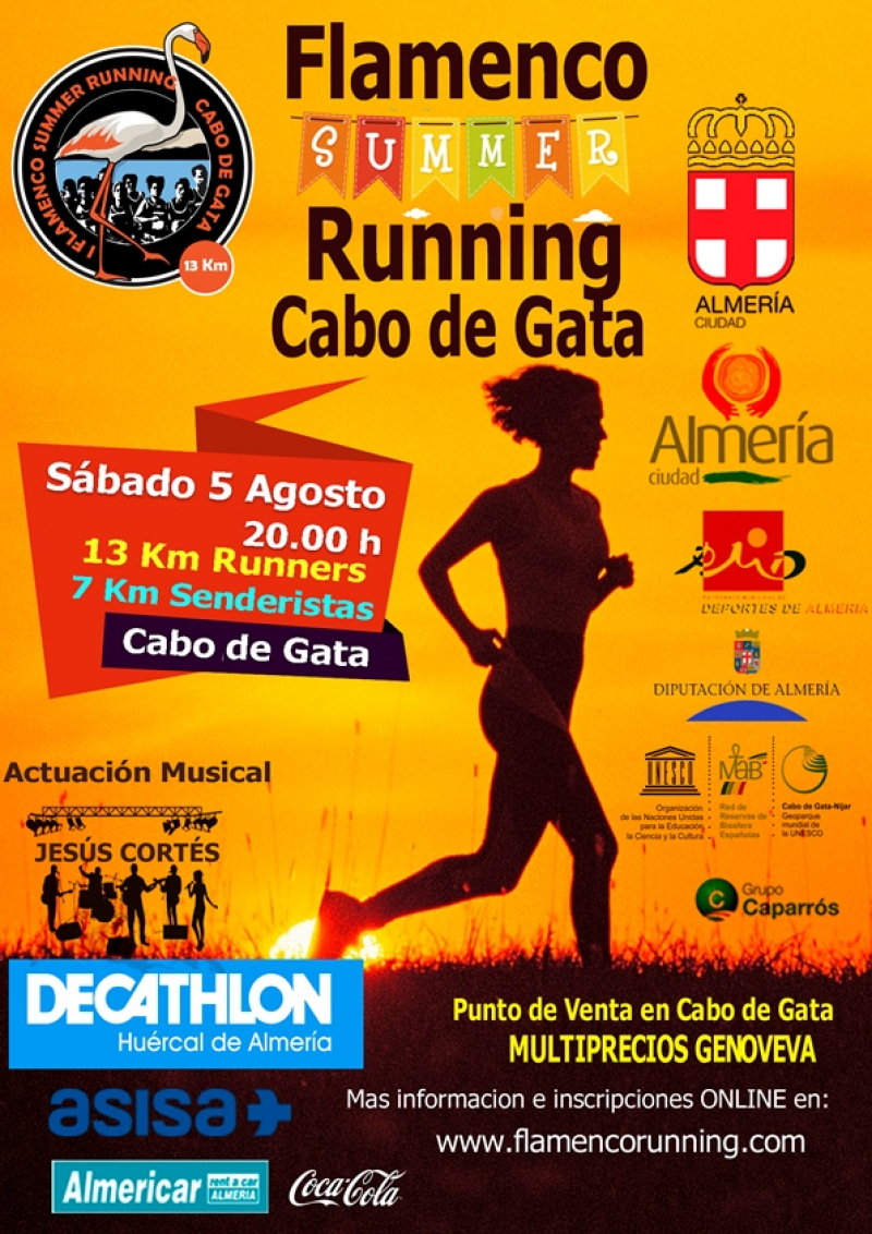 FLAMENCO SUMMER  RUNNING - Inscríbete