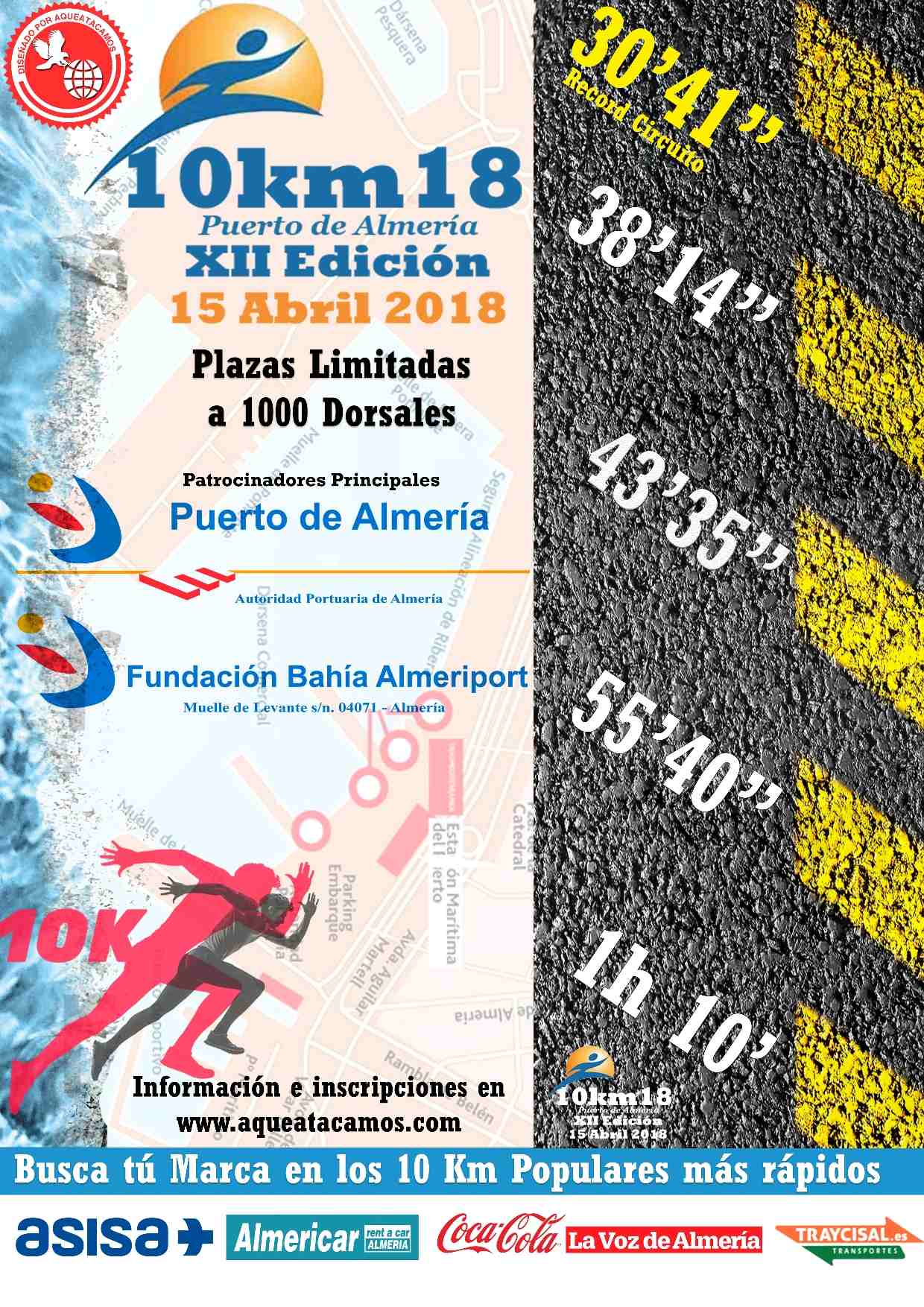 XII 10 KM PUERTO DE ALMERIA - Inscríbete