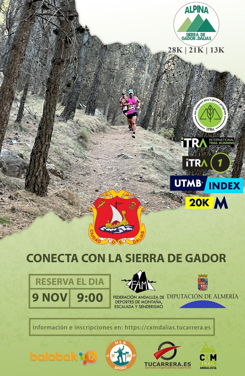 XI ALPINA SIERRA DE GADOR DALÍAS 2025 - Register