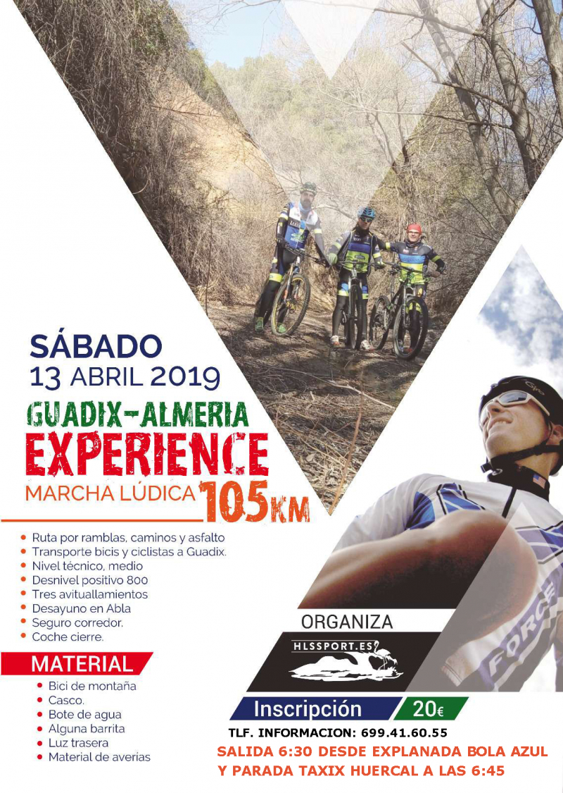 GUADIX ALMERIA EXPERIENCE BTT - Inscríbete