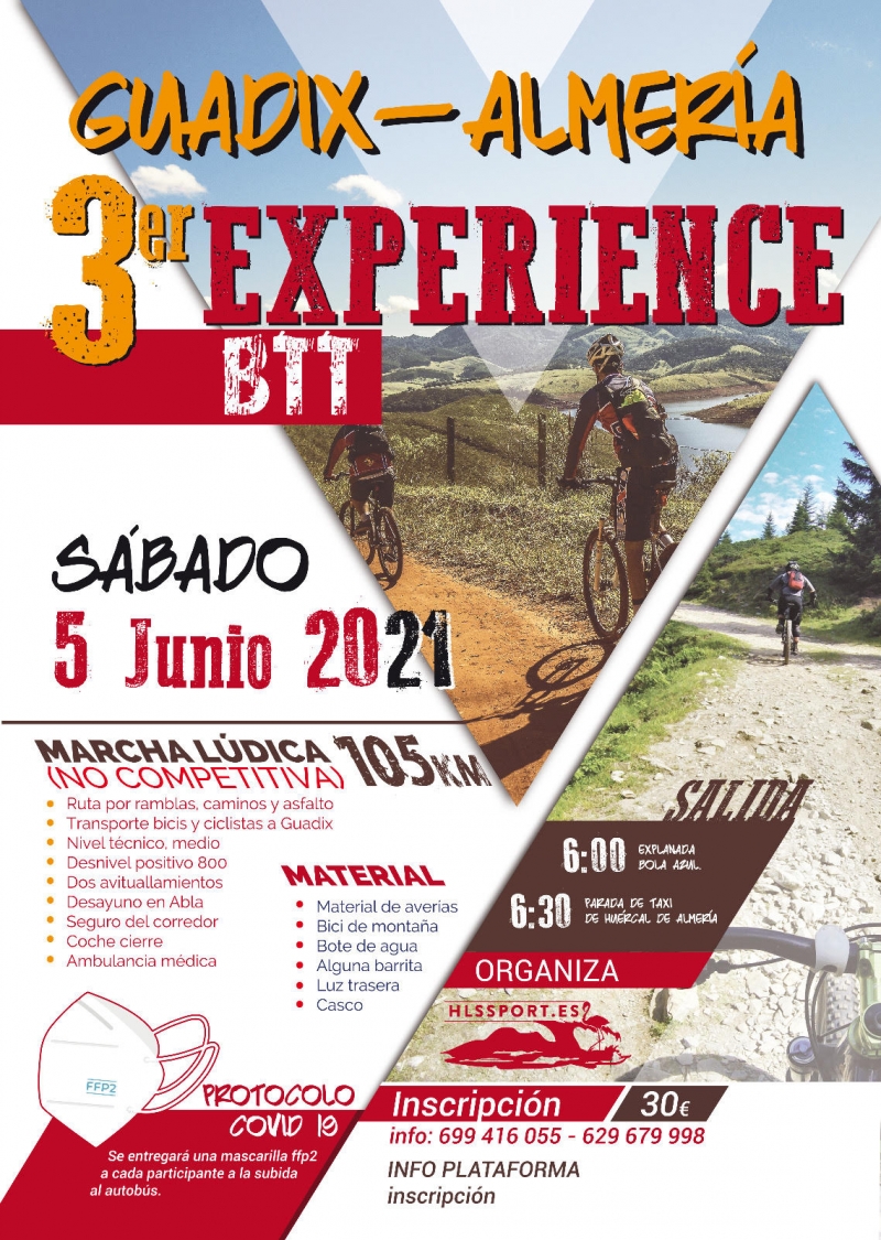 III GUADIX - ALMERIA EXPERIENCE BTT - Register III GUADIX - ALMERIA EXPERIENCE BTT - Register